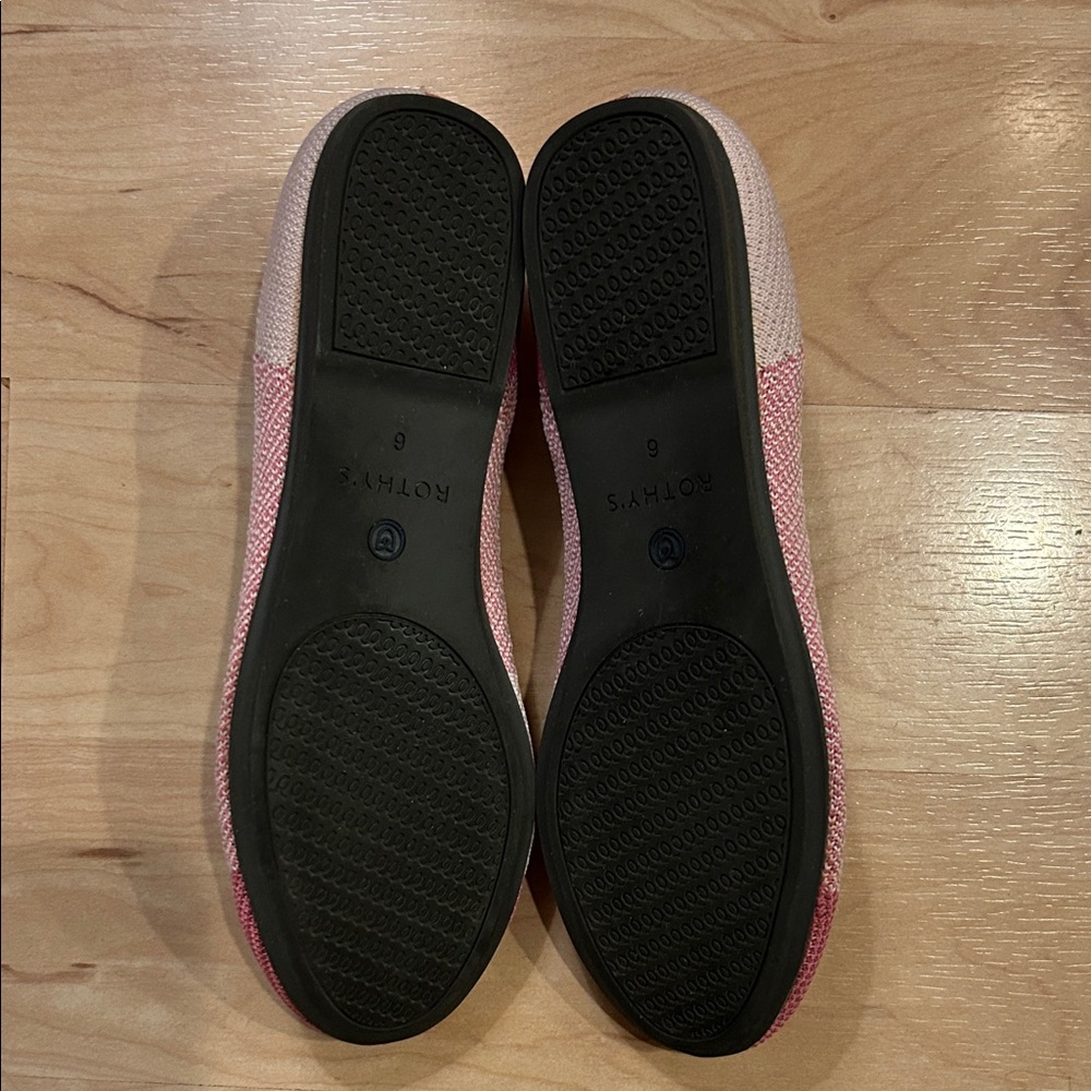 Rothy's Two-Tone Pink Flats - Picture 4 of 4